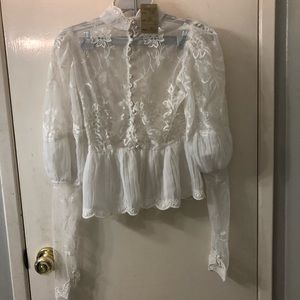 Victorian style blouse